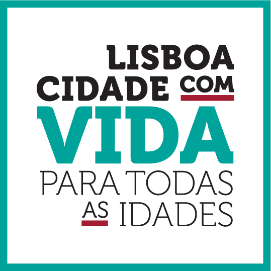 Lisboa, Cidade COM VIDA Para Todas as Idades Logo