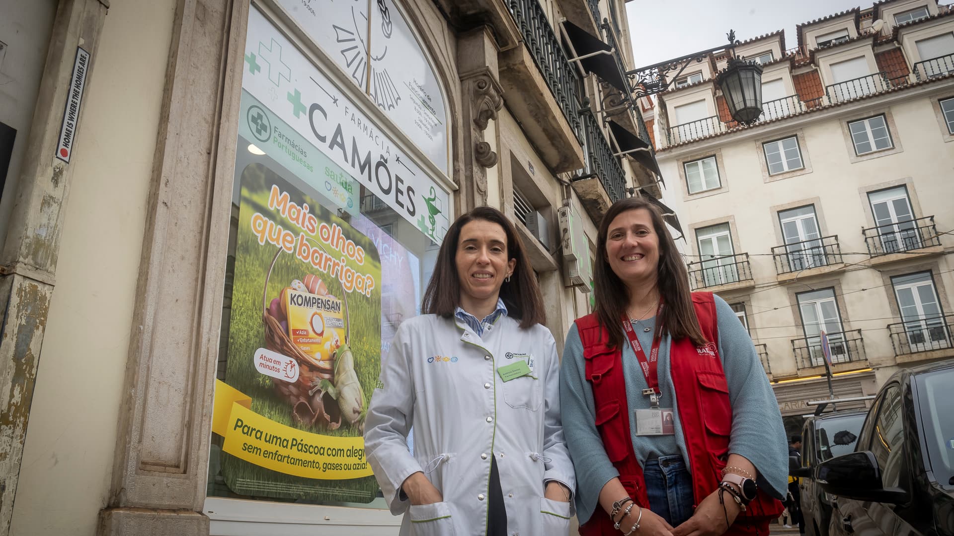 Andreia Santos, diretora técnica da Farmácia Camões, e voluntária do Radar