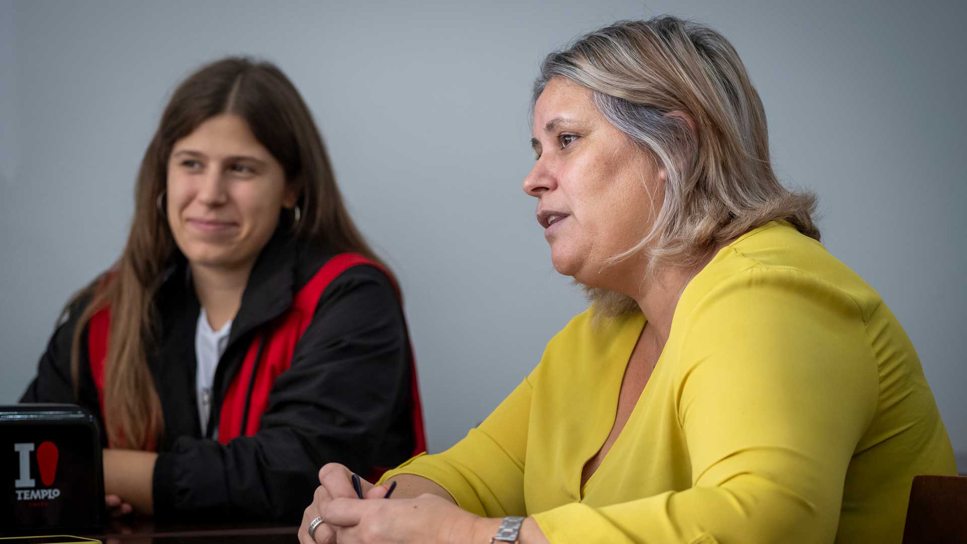 Paula Almeida, proprietária do Café Resende, e voluntária do Radar